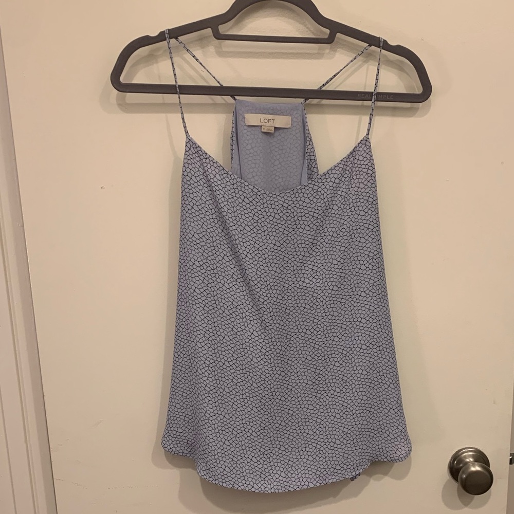 Light Blue Cami Blouse LOFT